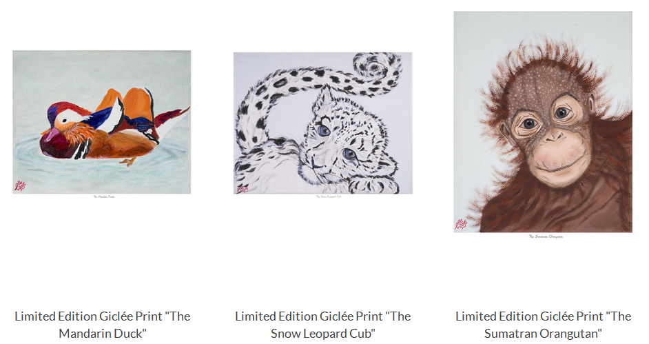 giclee prints inspired by elle