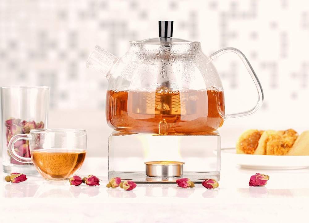 Stylish and User friendly Ecooe Glass Teapot
