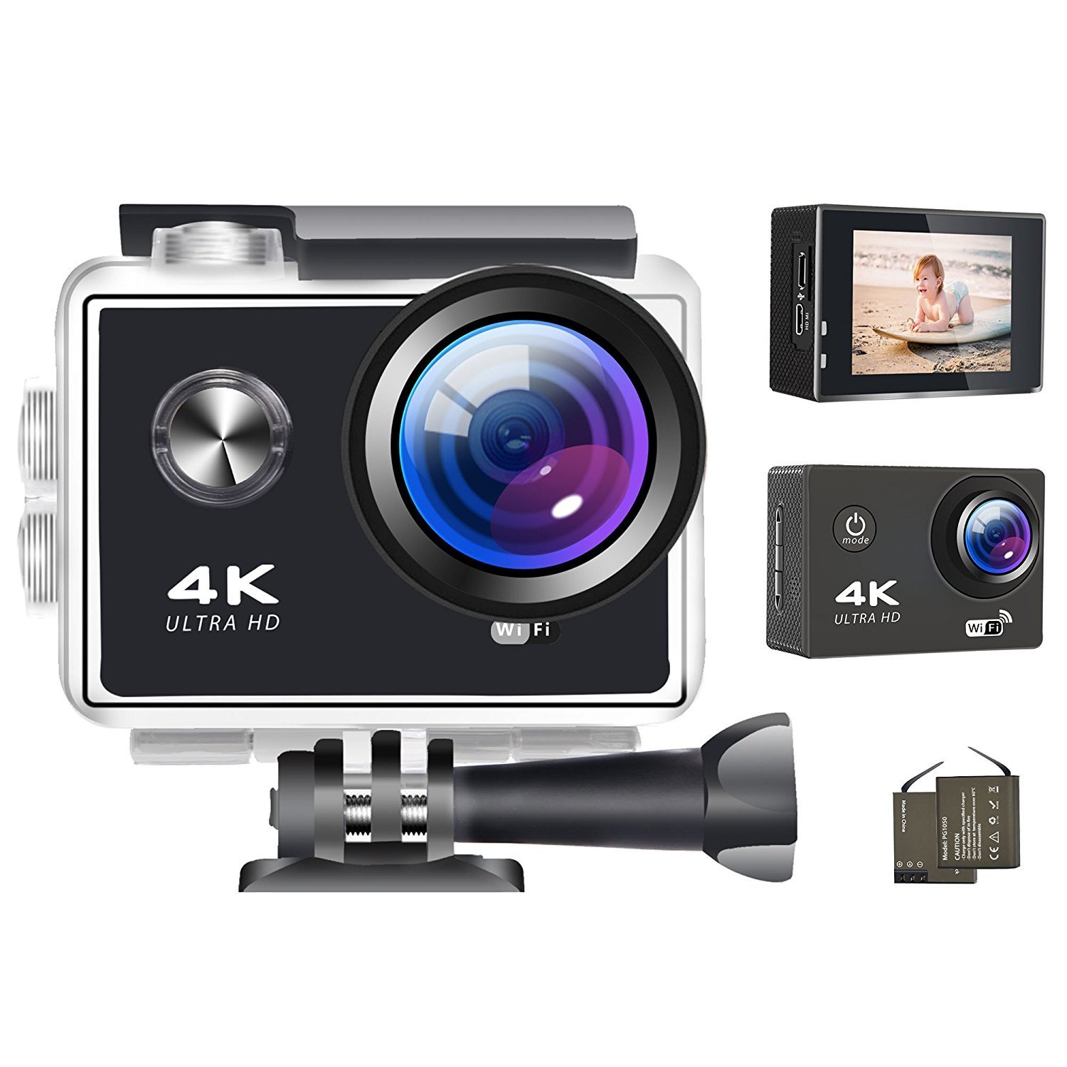 Get the Best Shot with this Waterproof 16MP 4K Wifi Digital Camera