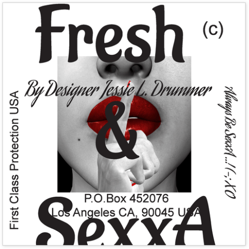Fight against the spread of COVID-19 with Designer Jessie L. Drummer, “Fresh and SexxA Masks